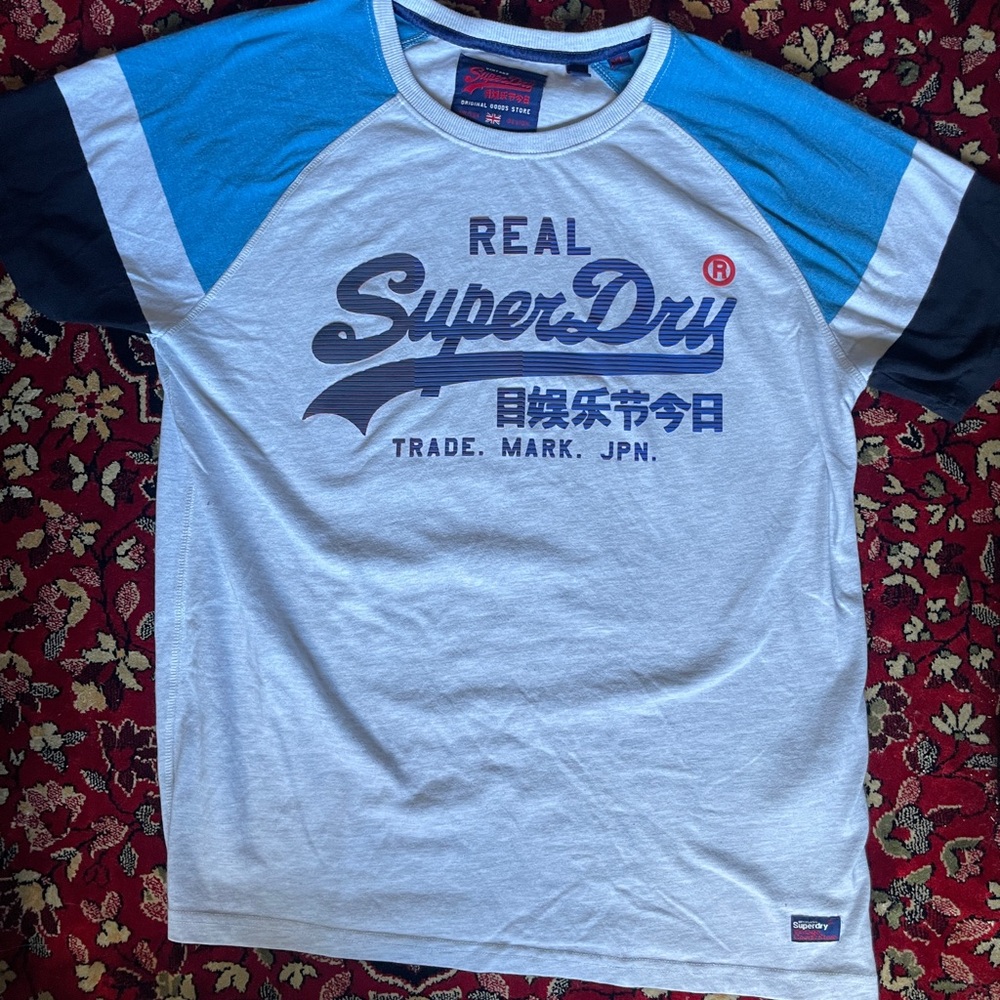 Superdry Varsity Logo Sweatshirt-Style Tee men’s XL